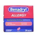 BENADRYL ALLERGY ULTRATAB 24CT