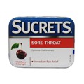 SUCRETS SORE THROAT LOZENGES WILD CHERRY 18CT