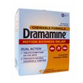 DRAMAMINE DISPENSER CHEWABLE TAB 25 2CT