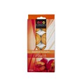 TEALIGHTS CANDLE PEACH 8CT