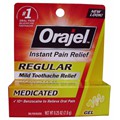 Orajel Gel Instant Pain Relief Regular Strength .25oz