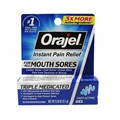 ORAJEL MOUTH SORES GEL 0.18OZ