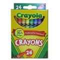 CRAYOLA CRAYONS 24CT