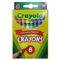 CRAYOLA CRAYONS 8CT