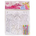 Disney Princess Puzzle Coloring Set