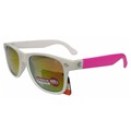 PIRAHNA ICHAMELEON SUNGLASSES WHITE PINK