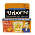 AIRBORNE EFF TAB ORANGE 10CT