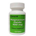 MAJOR MAGNESIUM OXIDE 400MG TAB 120CT